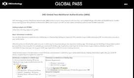 
							         VIP MFA help - DXC Global Pass - DXC Technology								  
							    