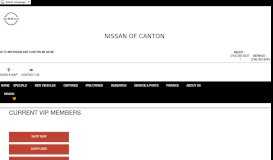 
							         VIP Program Members | Specials & Programs | Nissan of Canton								  
							    