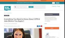 
							         VIPKID Jobs Review: How it Works, How to Interview (And is It Worth it?)								  
							    
