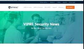 
							         VIPRE Security News for Partners								  
							    
