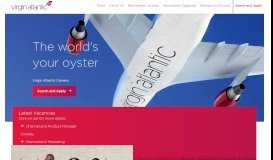 
							         Virgin Atlantic Careers | Airline Opportunities in the UK								  
							    
