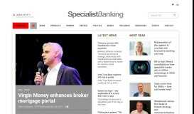 
							         Virgin Money enhances broker mortgage portal - Specialist Banking								  
							    