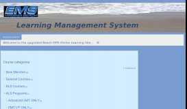 
							         Virginia Beach EMS Online Learning								  
							    