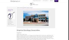 
							         Virginia Oncology Associates - Navigating Care								  
							    