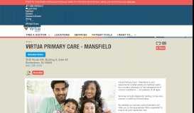 
							         Virtua Primary Care - Mansfield								  
							    