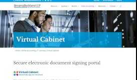 
							         Virtual Cabinet Portal | Bevan Buckland LLP | Swansea								  
							    