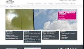 
							         Virtual gateway for students - Oxford Brookes University								  
							    
