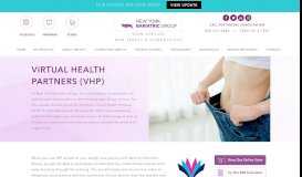 
							         Virtual Health Partners (VHP) - New York Bariatric Group								  
							    