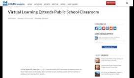 
							         Virtual Learning Extends Public School Classroom – WCCO | CBS ...								  
							    