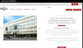 
							         Virtual Office in Solna, Vreten | Regus RU								  
							    