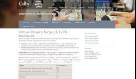 
							         Virtual Private Network (VPN) | Information Technology Services ...								  
							    