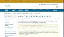 
							         Virtual Private Networks (VPN) at UCSD - Link Family - UC San Diego								  
							    