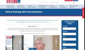 
							         Virtual Training SDI's Live Classroom - Service Desk Institute								  
							    