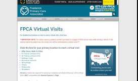 
							         Virtual Visit - Frederick Primary Care Associates								  
							    