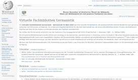 
							         Virtuelle Fachbibliothek Germanistik – Wikipedia								  
							    