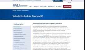 
							         Virtuelle Hochschule Bayern (vhb) › Friedrich-Alexander-Universität ...								  
							    