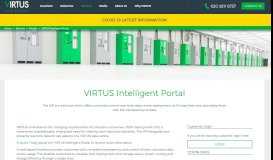 
							         VIRTUS Intelligent Portal - VIRTUS Data Centres								  
							    