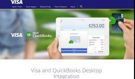 
							         Visa Business Solutions and Intuit QuickBooks Desktop | Visa								  
							    