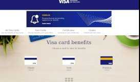 
							         Visa card benefits - Visa Main Portal								  
							    