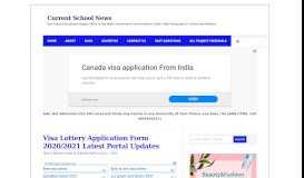 
							         Visa Lottery Application Form 2019/2020 and How to Apply Online ...								  
							    