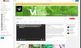 
							         ViSalus Inc. - YouTube								  
							    