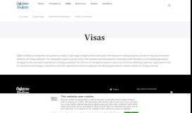 
							         Visas - Visatrax								  
							    