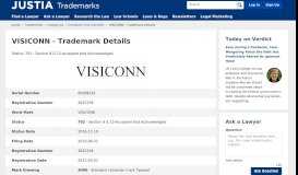 
							         VISICONN Trademark of Daktronics, Inc. - Registration ...								  
							    