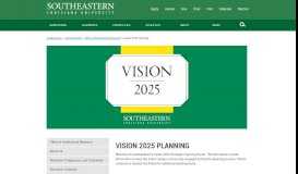 
							         Vision 2025 Planning - Southeastern Louisiana University								  
							    
