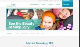 
							         Vision Benefits Made Simple | CEC - Community Eye Care								  
							    