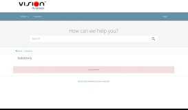 
							         Vision Helpdesk Client portal Settings - Service Desk Software by ...								  
							    