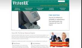 
							         Vision HR, Payroll Services, Timekeeping, HR Experts - The ...								  
							    