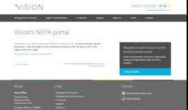 
							         Vision - Vision's NEPA portal - Vision PLC								  
							    