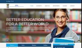 
							         Visit ARA Home Page - Admissions Regulating Authority || ARA ...								  
							    