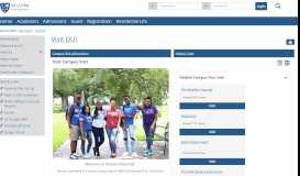 
							         Visit DU! | Admissions | Portal - myDU - Dillard University								  
							    