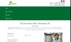 
							         Visit Our Medical Office - Wilmington, OH - Wilmington Medical ...								  
							    