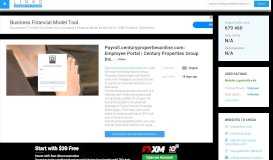 
							         Visit Payroll.centurypropertiesonline.com - Century Properties Inc ...								  
							    
