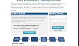 
							         Visit the General Dynamics Supplier Portal								  
							    