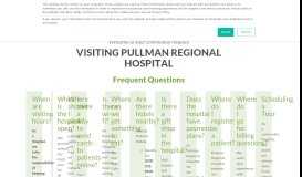 
							         Visit Us | Pullman Regional Hospital								  
							    