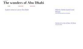 
							         VisitAbuDhabi.ae: Abu Dhabi's official visitor website for travel ...								  
							    