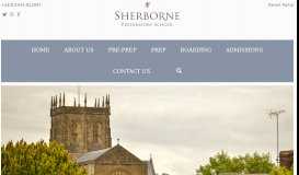 
							         Visiting the School | Sherborne Preparatory School								  
							    