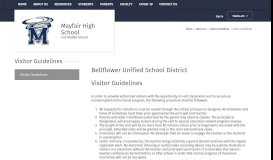 
							         Visitor Guidelines / Visitor Guidelines - Bellflower Unified School ...								  
							    