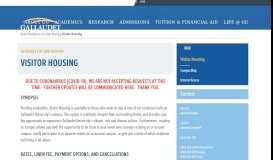 
							         Visitor Housing – Gallaudet University								  
							    