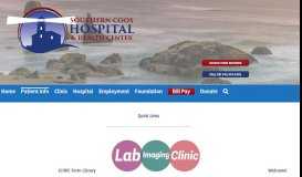 
							         Visitors & Patient Info - Southern Coos Hospital and Health Center								  
							    