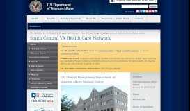 
							         VISN 16 - South Central VA Health Care Network								  
							    