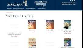 
							         Vista Higher Learning - Booksmart								  
							    