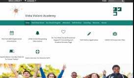 
							         Vista Visions Academy - Vista Unified School District								  
							    