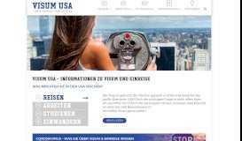 
							         Visum USA - alles rund um US Visa, GreenCard & ESTA								  
							    