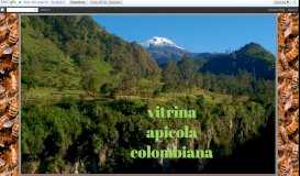 
							         vitrina apicola Colombiana								  
							    