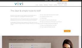 
							         vivi™ VoIP: Business VoIP Phone Systems								  
							    