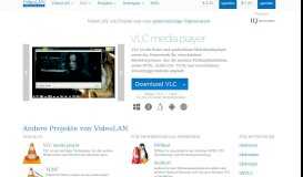 
							         VLC: Offizielle Webseite - Freie Multimedialösungen für alle ...								  
							    